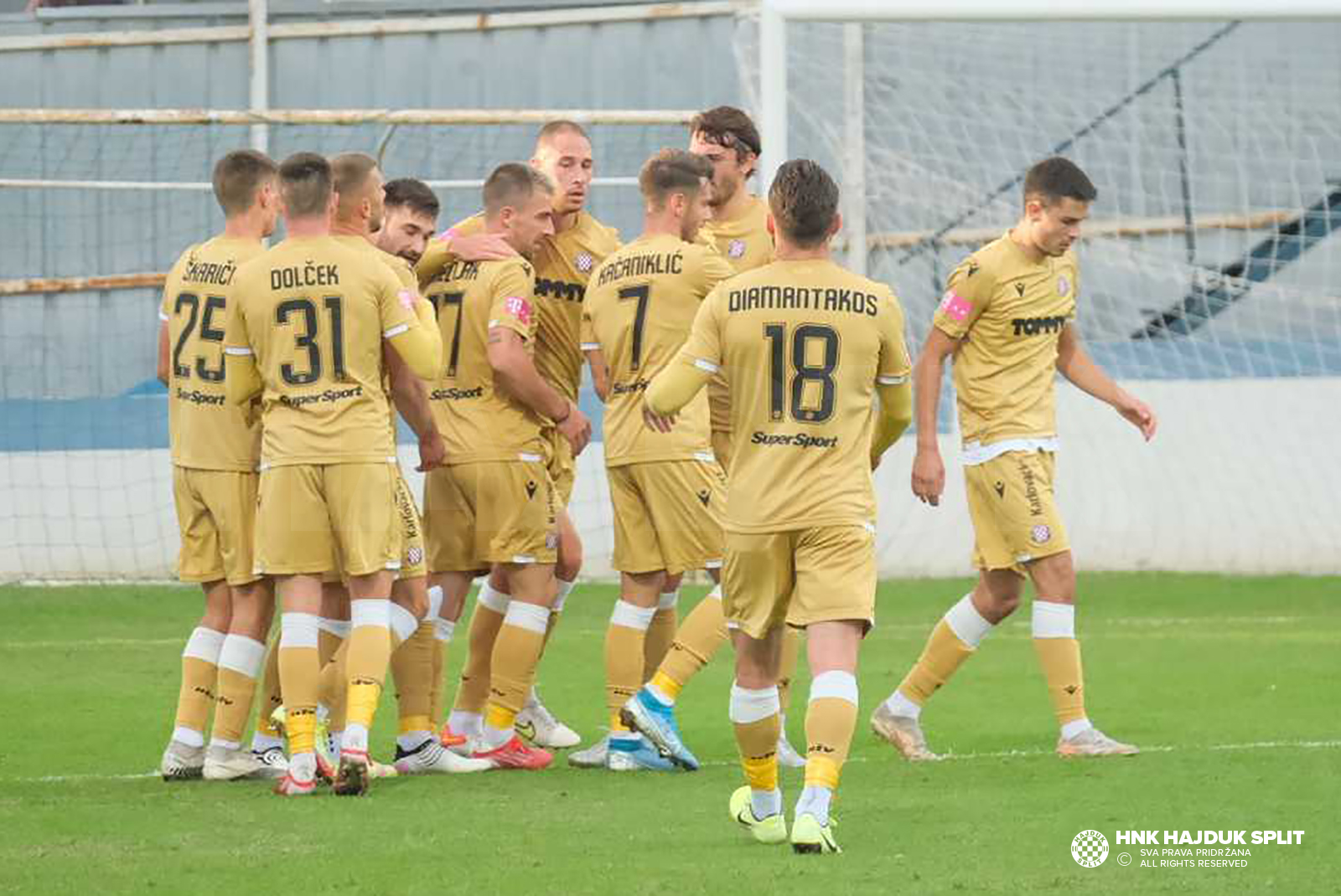 Stanovi: Zadar - Hajduk 0:6